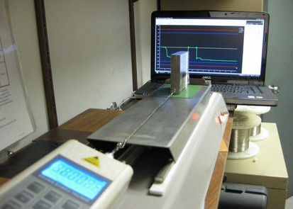 Friction Test Equipment for PTFE Coating on Guidewires