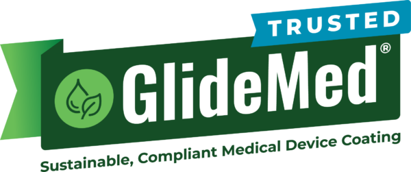 GlideMed® Trusted Logo, Sustainable, Compliant Medical Device Coating